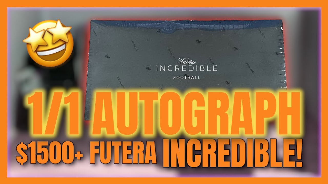 FUTERA INCREDIBLE 2025 BOX OPENING | 1/1 ON-CARD AUTOGRAPH! (PRODUCT REVIEW)