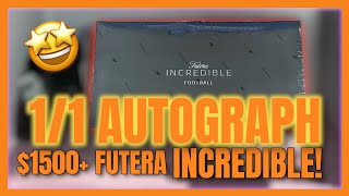 FUTERA INCREDIBLE 2025 BOX OPENING | 1/1 ON-CARD AUTOGRAPH 