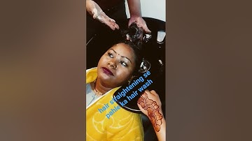 hair straightening se pahle ka video#youtube #trending #video