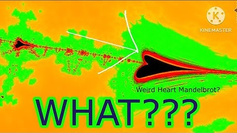 Perpendicular Monoship Lambda - Weird Heart Mandelbrot