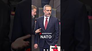 Hakan Fidan, NATO’ya giriş yapıyor Resimi
