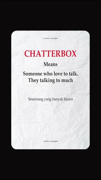 chatterbox-meaning-youtube