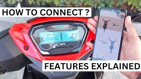 New Hero Xoom 110 Bluetooth | Step By Step Process To Connect Your SmartPhone | Hero Ride Guide App