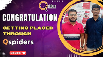 SUCCESS STORY OF SOFTWARE ENGINEER | QSpiders/Jspiders | Chromepet Chennai