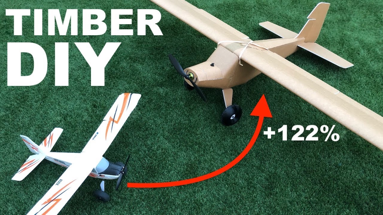 The Best Beginner DIY RC Airplane - YouTube