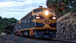 Freight Train Stall on Porcupine Hill - Re Upload.