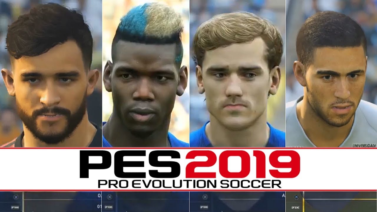 Pes 2019 | New Face Concept | Ft. Giroud, Pogba, Griezmann | 4K | Ps4 |  Xbox One | Pc - Youtube