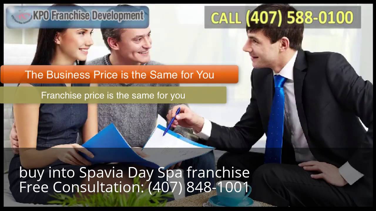buy into Spavia Day Spa franchise