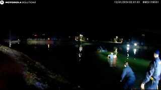 VIDEO: Clinton Township police officers rescue driver submerged in pond
