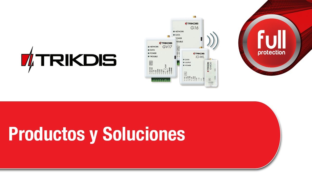 Trikdis - Productos y Soluciones 2018/08/30