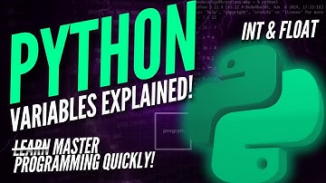 Python tutorial for beginners: numeric data types and variables explained!