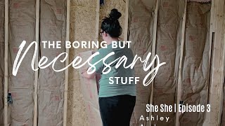 She Shed Craft Room | Episode 3 | The boring but necessary stuff