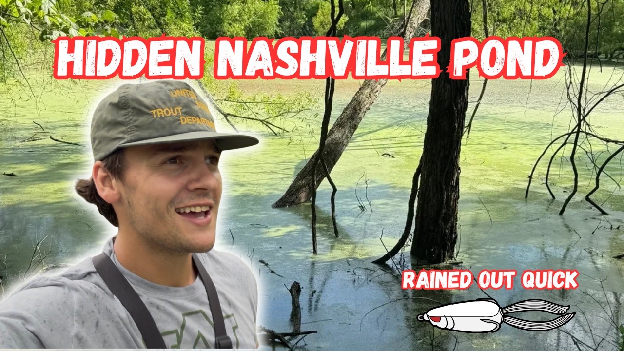 Our Nashville Pond Fishing Trip Got Cut Short…