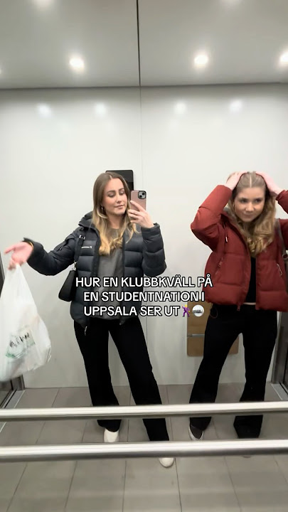 TESTAR ATT GÅ UT PÅ STUDENTNATION I UPPSALA!!