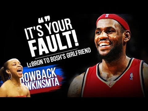 LeBron James Goes GODMODE After Bosh S GF Trash Talks Him 2008 1 6 39 Pts 24 In 4th