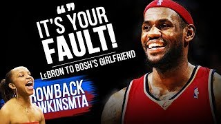 LeBron James Goes GODMODE After Bosh's GF Trash Talks Him 2008.1.6  - 39 Pts, 24 in 4th!