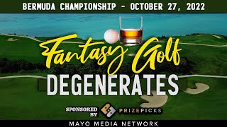 2022 Bermuda Championship, DraftKings Plays | Fantasy Golf Degenerates