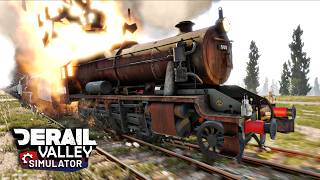 Epic Train Derailments and Crashes | Derail Valley | Part-35 screenshot 3
