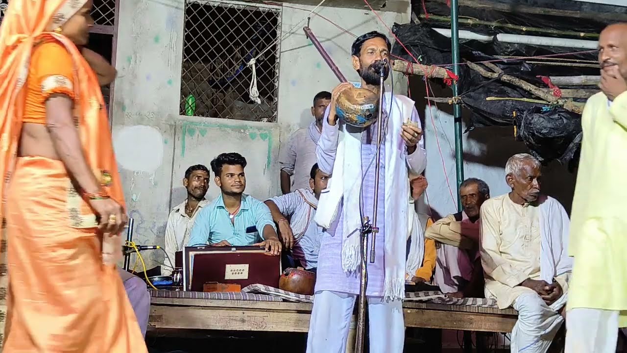 दीनदयाल चौधरी विजयपुर स्व श्री बाबूलाल गोहानी की श्रद्धांजलि में हुआ तमूरा भजन कार्यक्रम