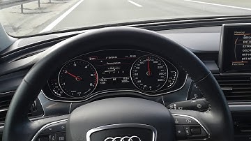 Audi A6 2.0 TDI Quattro 2017 - consumption at 130 km/h