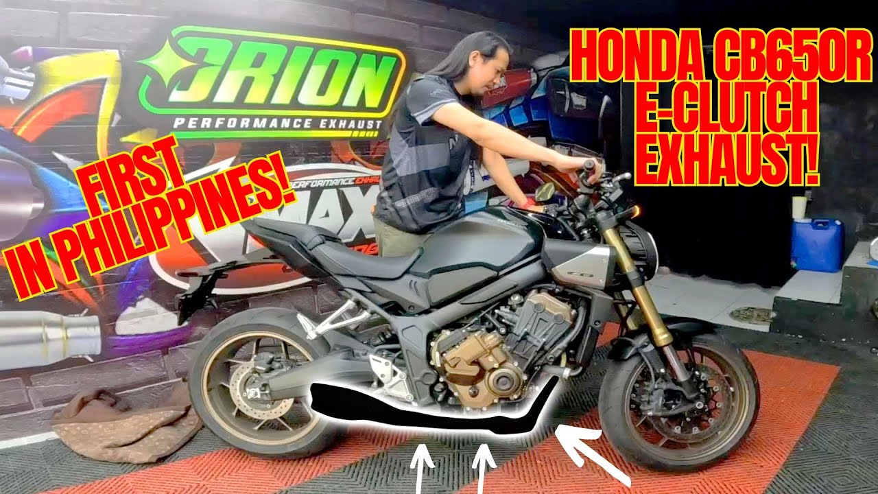 HONDA CB650R E-CLUTCH FULL EXHAUST | FIRST IN PHILIPPINES | SOUND CHECK | IN-LINE 4 | JMAC ORION