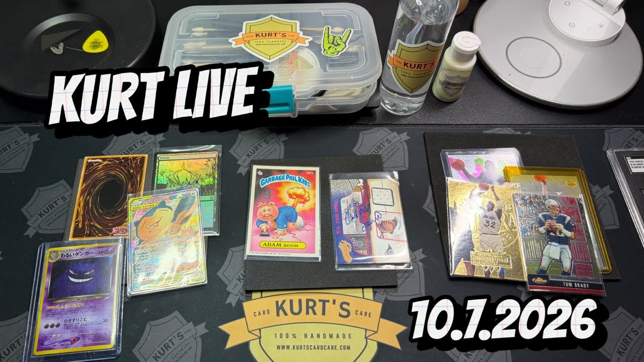 Kurt’s Card Care is live! 10.7.26