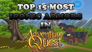 Top 15 Most Iconic Armors In Adventure Quest