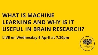 What is machine learning and why is it useful in brain research?