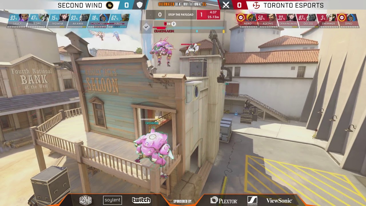 Toronto esports vs Second Wind - Overwatch BEAT Invitational Season 5