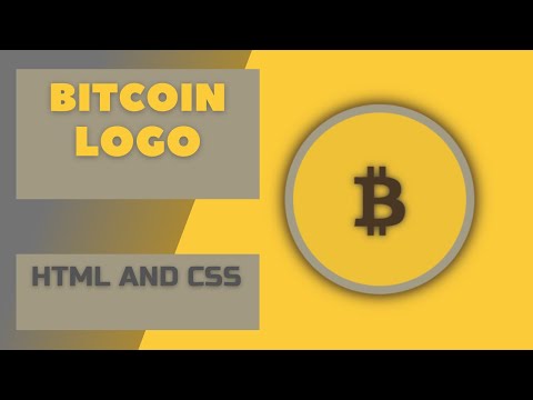 Bitcoin Logo CSS - HTML and CSS Logo Bitcoin | Bitcoin