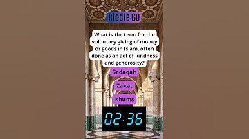 Unlock the Islamic Enigma: Can You Solve This Intriguing Riddle?