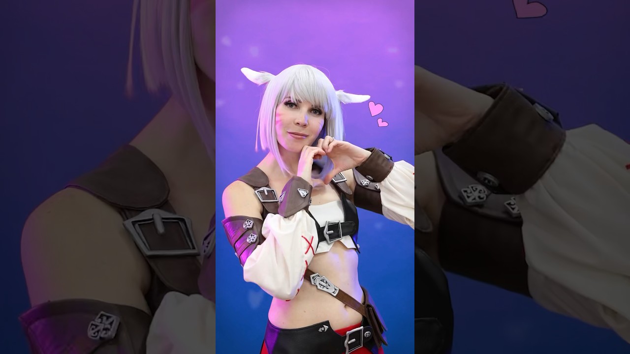 You're never too old to be a cat girl! 🥰 #finalfantasyxiv #kpop