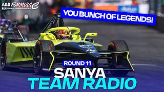 Brake Failures, Big Hits & Big Wins | Best Team Radio From The 2026 Lianxin Sanya E-Prix | Formula E