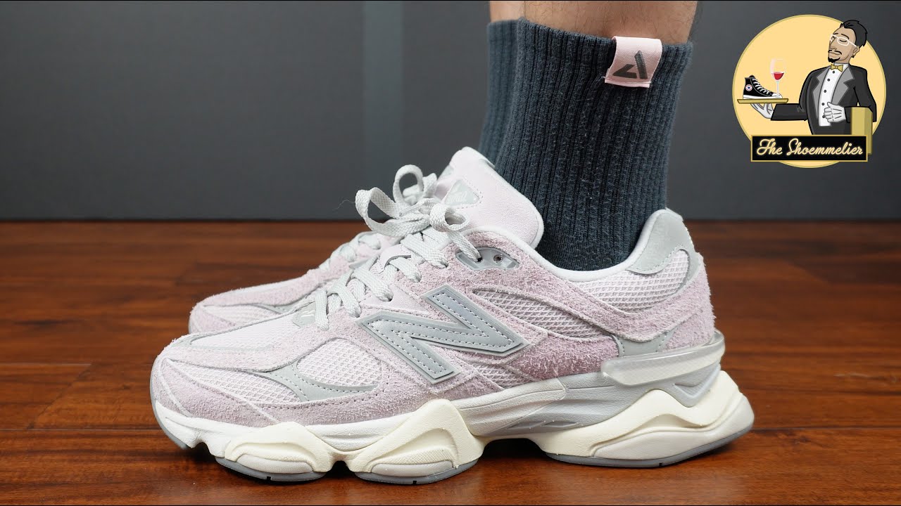 The New Balance 9060 'December Sky' is pretty in pink! - YouTube