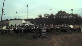 UNA Drumline Avengers 2015