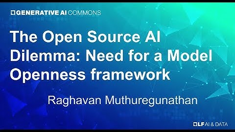 Model Openness Framework