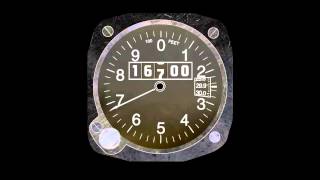 Counter-Pointer Altimeter Model
