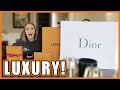 LUXURY UNBOXING! | DIOR, LOUIS VUITTON