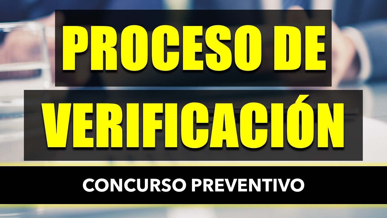 Proceso de Verificación