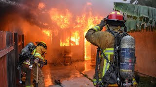 LAFD House Fire: Station 66