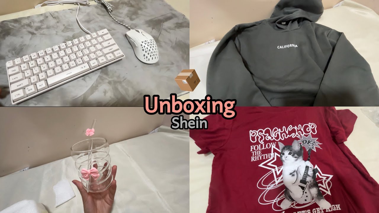 انبوكسنق طلبيتي من شي ان !!📦(الكترونيات،ملابس،ادوات ماتشا🤩) !!