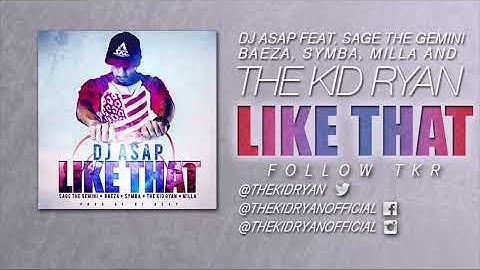 Thumbnail of DJ ASAP Feat  Sage The Gemini  Baeza  Symba  TKR  Milla   Like That