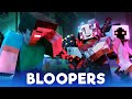 Herobrine returns bloopers  alex and steve adventures minecraft animation