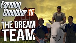 AGGRESSIVE CORNHOLING - Farming Simulator 15 - [Farming Simulator Funny Moments Co-op Montage]