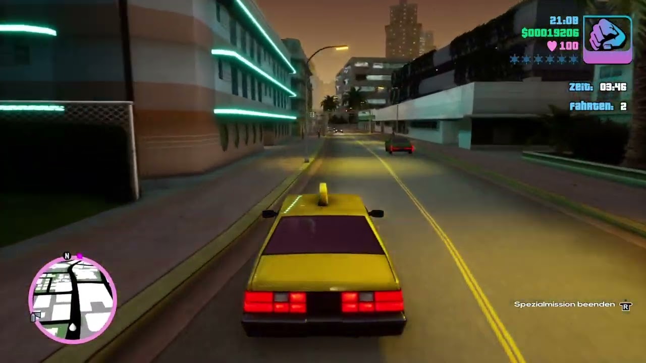 GTA Vice City Taxi Mission Teil 13 YouTube 