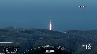 Sonic boom heard during SpaceX launch at Vandenberg Space Force Base