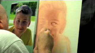 Airbrushing a Photo Real Portrait