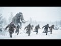 Life 30000 Years Ago | Early Humans Racing Beneath Blizzards To Corner a Towering Mammoth Bull