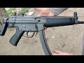 Full auto pof mp5 9mm extendible butstock  pak arms store  not for sale educational educational
