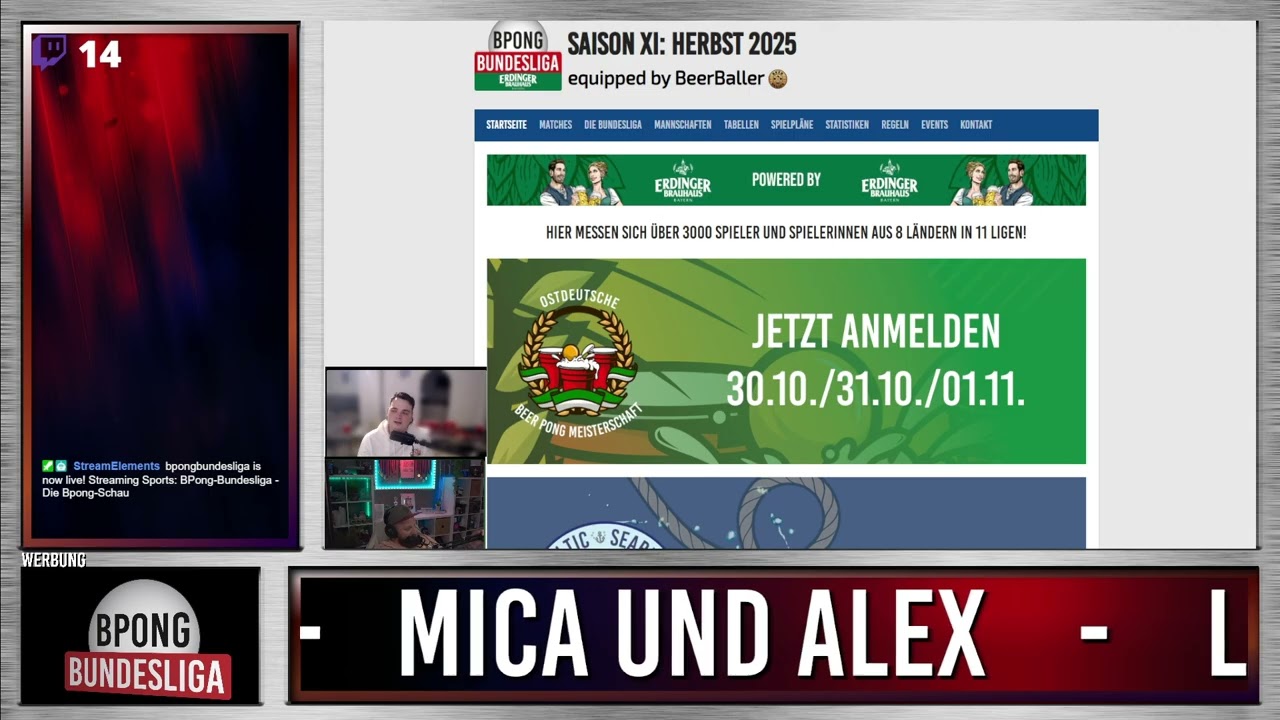 BPong-Bundesliga - Die Bpong-Schau